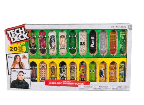 TECH DECK Ultra Pro 20 Bonus Pack Fingerboard Skateboards Sk8shop