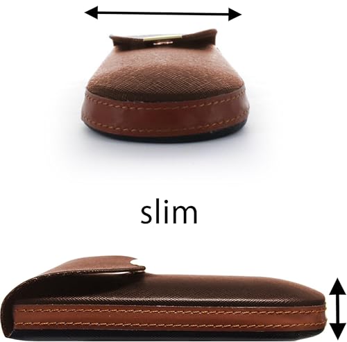 [Amazon.co.jp Limited] Glasses Case, Semi-Hard, Vertical, Compact, Thin, Monocoque, Slim, Portable, Convenient