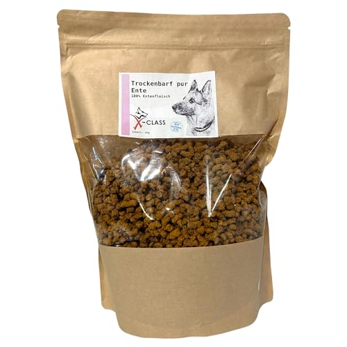 Trockenbarf Ente pur, Trocken-Barf aus 100% Entenfleisch 1kg