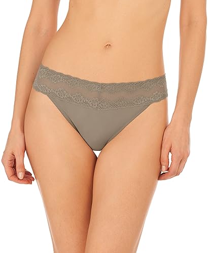 Thong Natori Bliss Perfection invisible et extensible, coloris Stormy taille unique
