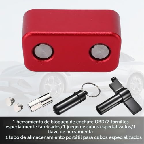 Cerradura OBD2 de metal de alta resistencia para camiones y coches 6