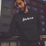 Kragenform: Kapuzenpulli World of Football Kapuzenpulli Old Kickers schwarz - XL