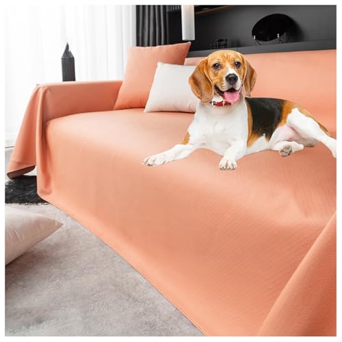 Housse de canapé 2 places imperméable en simili cuir durable et élégant - 2