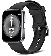 AcclaFit Smart Watch Fitness Tracker with 24/7 Heart Rate, Blood Oxygen Blood Pressure and Sleep ...