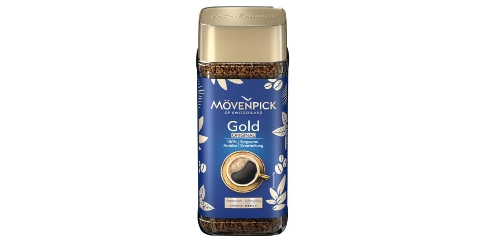 MOVENPICK Gold Orig Instant, 100 gm