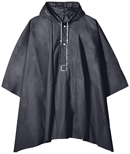 最安値 トレードワークス レインコート ポンチョ レディース メンズ の 150 180cm対応 携帯 ポーチ 付き ネイビー 1276の価格比較