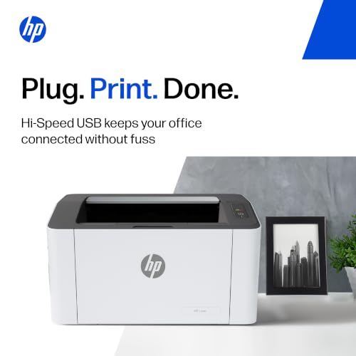 HP Laser 1008a Printer, Single Function, Black - Image 3