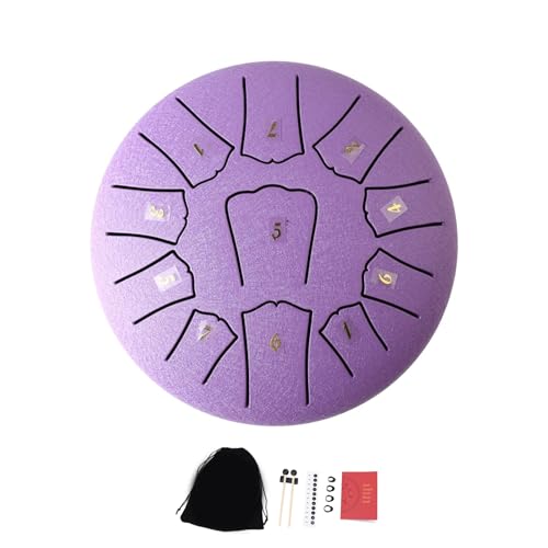 Tambor Steel Tongue Drum portátil de 6 pulgadas miniatura 5