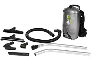 Atrix VACBPAI Ergo PRO HEPA Backpack Vacuum, 8-Quart, Grey