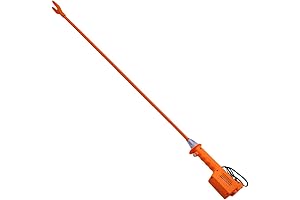 Livestock Prod Stick with 41.3 Inches Steel Probe for Cattle Prod Pig Sheep Farm Animals
