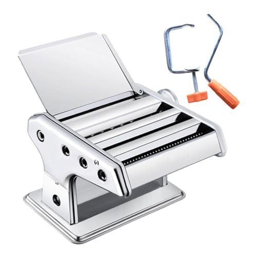 Milageto Máquina de Pasta Manual, Máquina para Pasta, Empanadillas Y Espaguetis