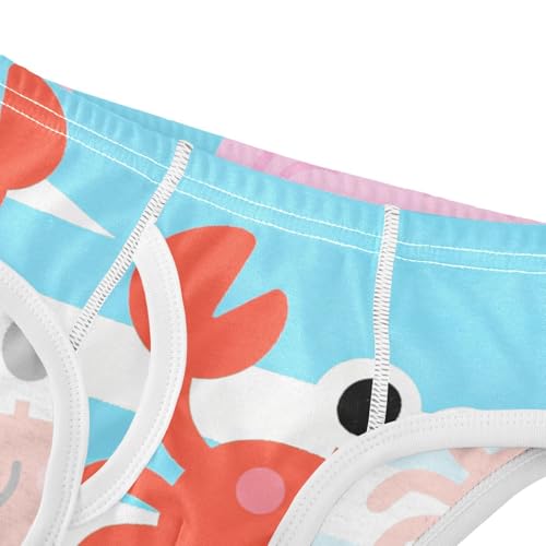 GuoChe Toddler Boy Briefs Cotton in Sizes 2T,3T, 4T, 5T, 6Y and 8Y4