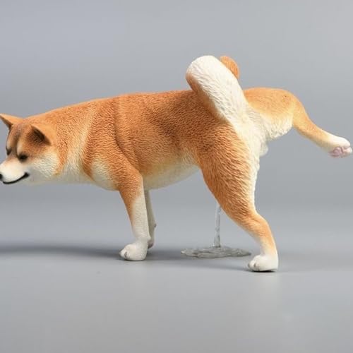 Estatua Shiba Inu Orinando, Escultura de Resina miniatura 6