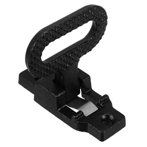 Accessoires remorque et marchepied pliable en acier noir pour caravane et camion stable