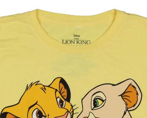 Disney Boys' The Lion King Simba and Nala Big Print Kids Short Sleeve T-Shirt3