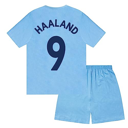 Manchester City FC Official Soccer Gift Boys Short Pajamas