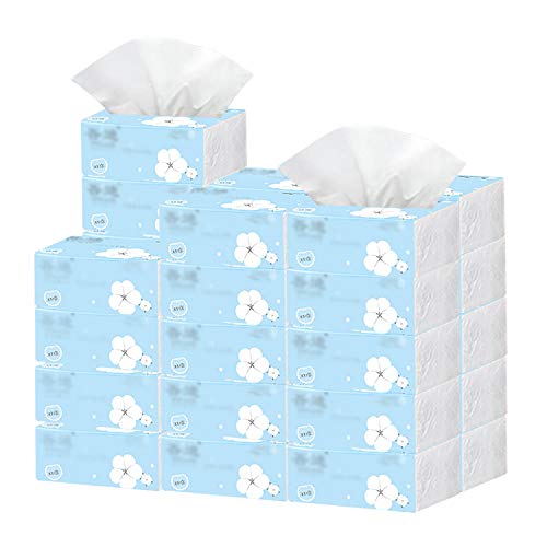 ELTD pañuelo de Papel -?4 Capas? Paquetes de Papel de Seda Facial Suave?300 Unidades -Paquete de 30