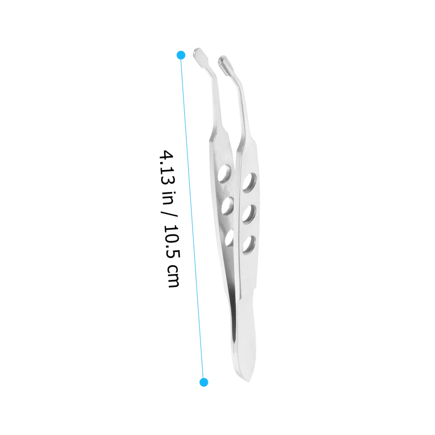 BIUDECO Stainless Steel Gland Expressor Tweezers for Eyelid Massage Non Slip Grip Design for Relief Hospitals Beauty Salons