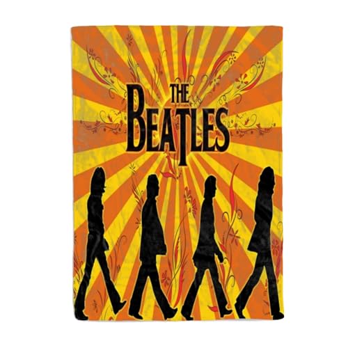 CHEWYZ Couverture The Beatles Couverture Polaire imprimée 3D | Couverture Chaude en Flanelle Automne/Hiver | Couverture en Peluche Douce et légère en Microfibre pour canapé 200x230cm - Les Beatles, Paul McCartney, John Lennon, RIngo Starr, George Harrison CHEWYZ Couverture The Beatles Couverture Polaire imprimée 3D | Couverture Chaude en Flanelle Automne/Hiver | Couverture en Peluche Douce et légère en Microfibre pour canapé 200x230cm – Image 3
