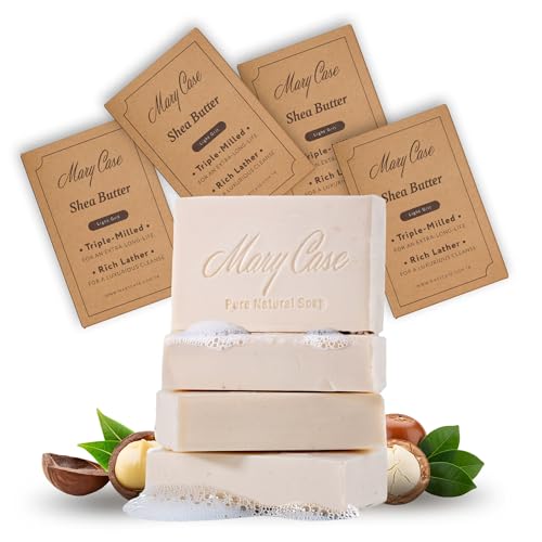 Mary Case Scentless Bar Soap Set of 4