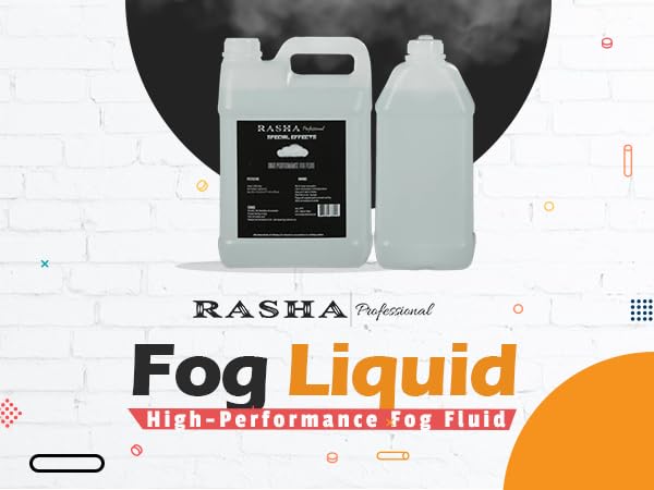 Líquido de niebla para máquina de humo, alta densidad, jugo de humo de larga duración, a base de agua para máquinas de 400-1500 watt, 1L (paquete de 4) miniatura 5