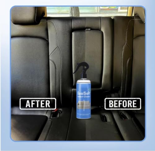 Image of Ecosoft Upholstery Cleaner 500 ml - Powerful, Fast-Acting, and Safe Fabric Stain Remover Spray for Sofas, Chairs, Car Seats, Cushions, Curtains, Mattresses, Fabric Car Interior