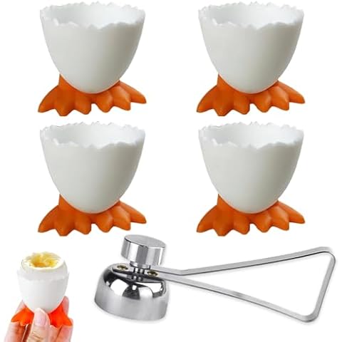 Egg Opener and Cup Holder Set Cover