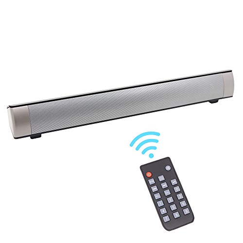 Home Theater Audio Sound Bar, Wired & Wireless Outdoor/Indoor Bluetooth Stereo Speaker