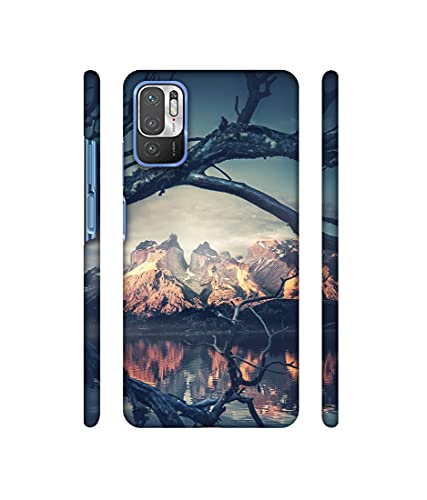 Image of Amazon Brand - Solimo Designer Tree Reflextion 3D Printed Hard Back Case Mobile Cover for Mi Redmi Note 10 5G