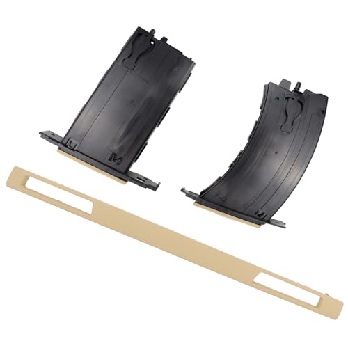 Juego de 3 Portavasos retráctiles Beige para BMW Serie 3 2006-2013 miniatura 1