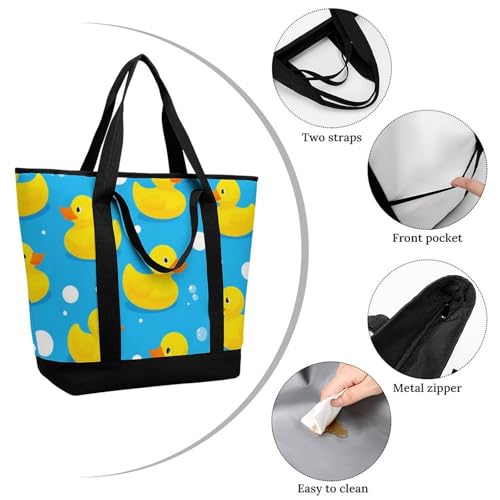 Large Thermal Shopping Tote Bag Travel Friendly Fashion Handbag Commuter Bag3