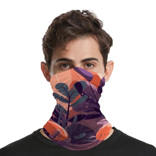 Pañoleta para cuello y cara transpirable a prueba de viento, cubierta facial multifuncional con diseño a doble cara para hombres y mujeres miniatura 3