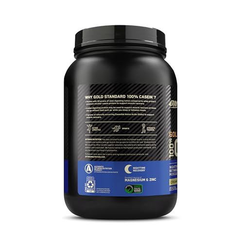 Optimum Nutrition 1031649 Gold Standard 100% Micellar Casein Protein Powder thumb #9