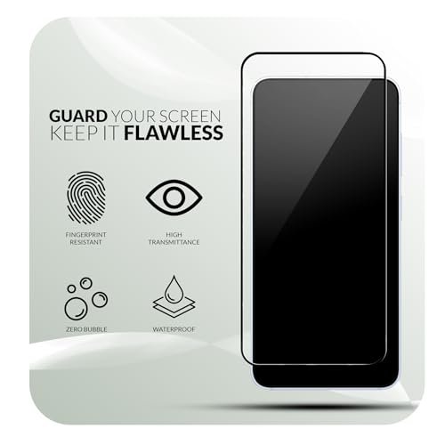 Image of Back Cover Case + Screen Protector for Samsung Galaxy F56 5G | Transparent Black | TPU & PC Anti Yellow Mobile Phone Case Cover for Samsung Galaxy F 56 / F56 5G | 360 Degree Protection