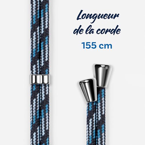 Chaîne de téléphone Google Pixel 9a ONEFLOW coque cordon bleu