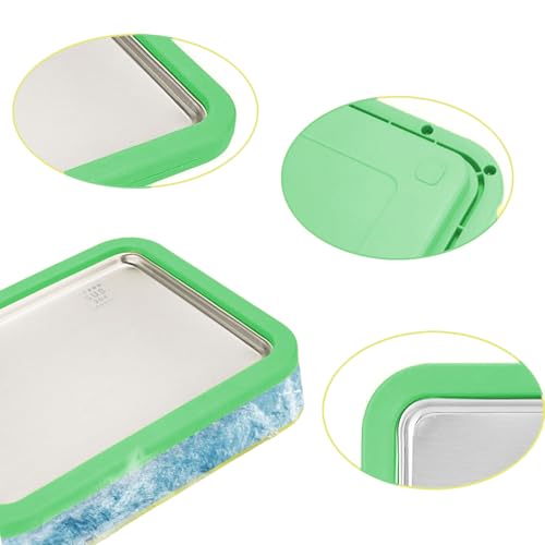 Eabdice Eisplatte Eis Rolls zum Eis Machen DIY, Eisplatte zum eis machen, Rolled Ice Cream Maker, mit 2 Spateln für Kinder, Zuhause, Familie, Gelato, Sorbet, Frozen Yogurt