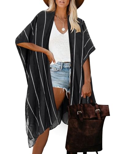 Image of Moss Rose Women Summer Bikini Kimono Bathing Suit Cover Ups for Swimwear