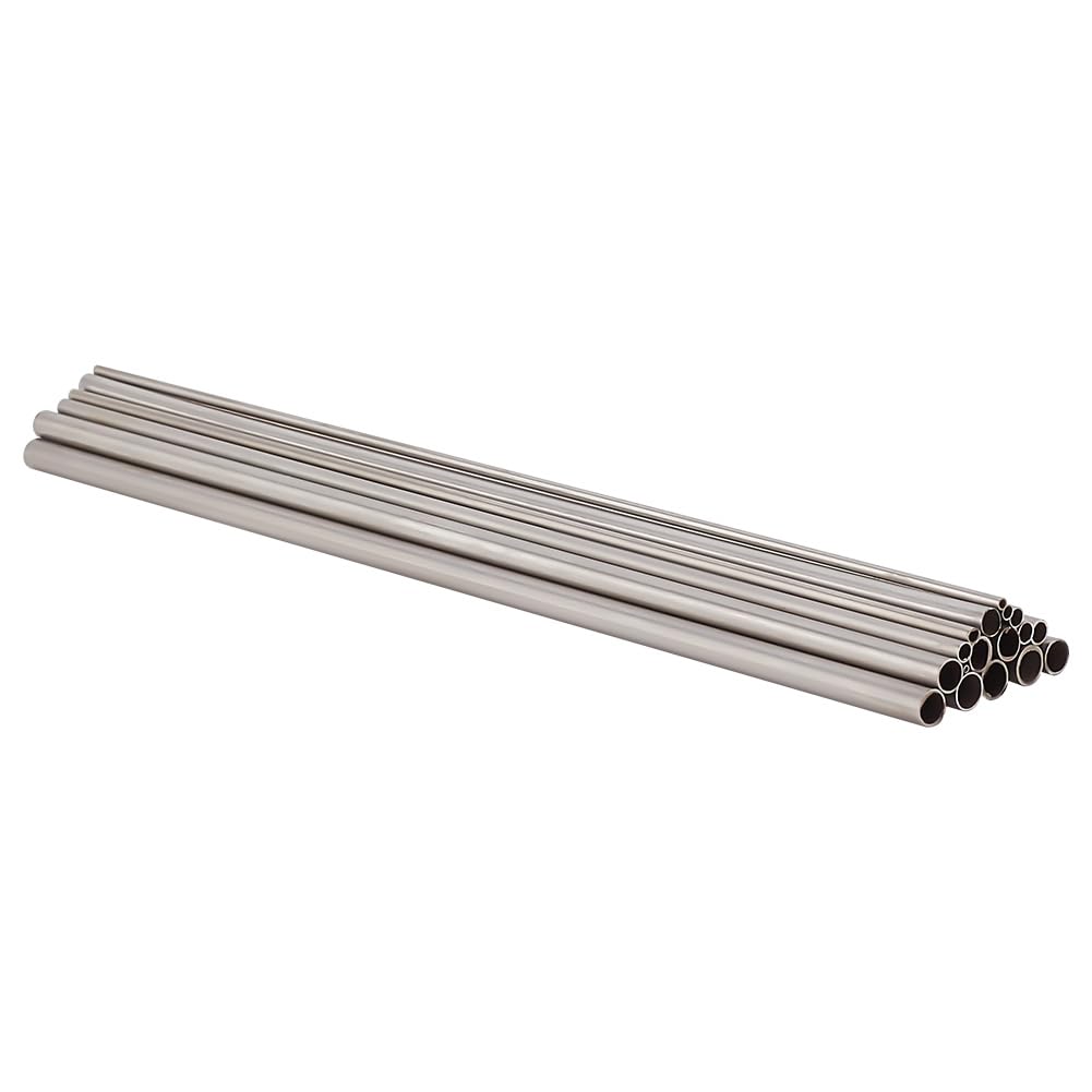 PH PandaHall 17pcs Stainless Steel Tube