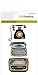 Produktbild CraftEmotions clearstamps A6 - Schreibmaschine, Radio, Telefon