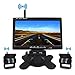 Produktbild DIGOT Wireless Backup Kamera-Kit,Rückfahrkamera drahtlos,IP 67 Wasserdicht LED Nachtsicht Rückseite Funk Back Up Auto-Kamera,7" TFT LCD Monitor Einparkhilfe,für Autos, Busse, LKW, Schulbusse, Anhänger