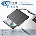 Svemei External CD DVD Drive for Laptop CD Burner Reader USB 3.0 Portable CD/DVD +/-RW Optical Drive DVD Player CD ROM Rewriter Adapter Duplicator for Laptop Mac OS PC Desktop Linux Windows 11/10/8/7