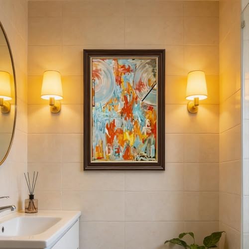 Impression expressionniste abstraite de Jasper Johns pour une décoration murale sur toile - 7
