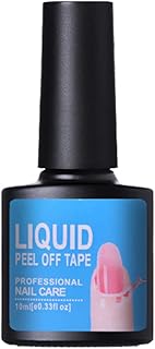 Latex Nail Polish Barrier Peel Off - Anti-Dirty Nail Tape for Nail Polish,10ml Latex Tape Nail Barrier Protector Liquid Gl...