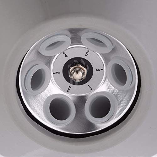 Desktop Electric Lab Laboratory Centrifuge Machine Lab Medical Practice W/Timer And Speed Control - Low Speed,4000 Rpm, Capacity 20 Ml X 6-110V By Calu Luky #TOP5