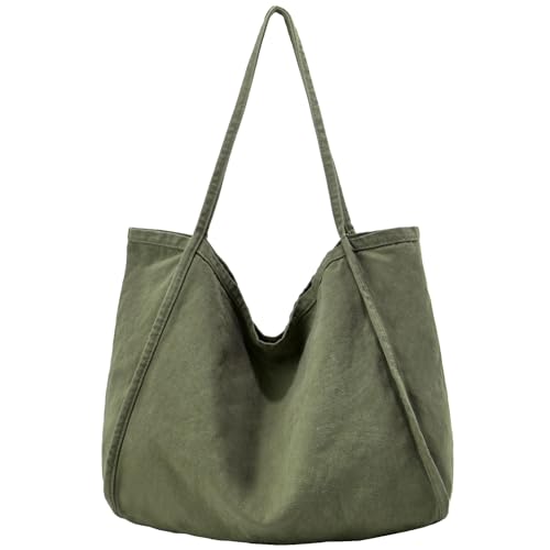 Bolso Tote Casual de Lona para Mujer ALUDAPIJU