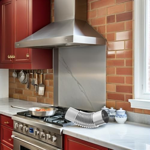 Codo de chimenea de acero inoxidable de 45 grados y 2,36 pulgadas para estufas 7