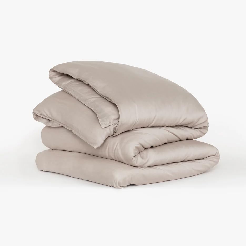 Buffy 100% Eucalyptus Lyocell Duvet Cover with Corner Ties -...