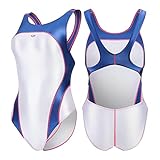 [LEOHEX] 競泳水着 超光沢レオタード レーシングスイムウェア つるつるコスプレ衣装 キャンペーンガール 新体操 セクシー イベントコスチューム ハロウィン［メーカー品質保証］ (XXL, ホワイト)