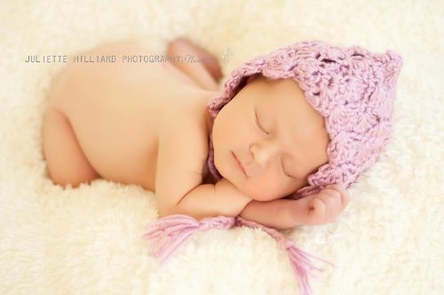 lace pixie bonnet