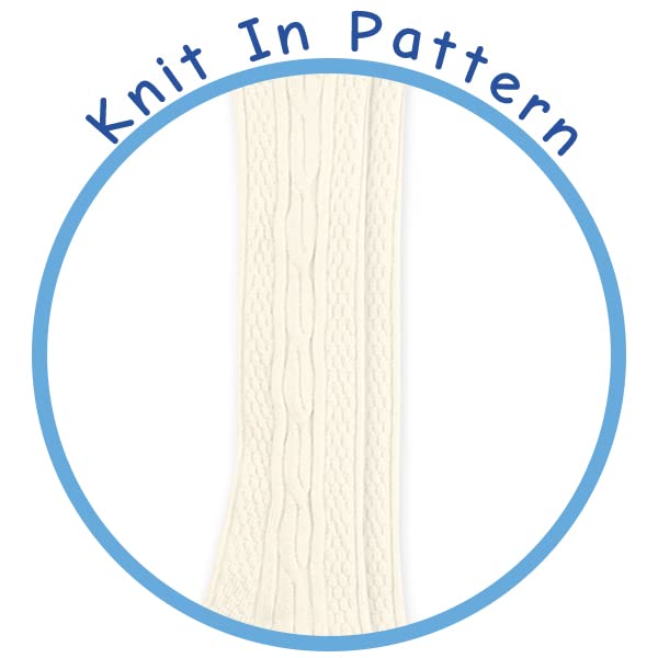 Jefferies Socks Baby Girls' Classic Cable Knee High Socks 3 Pair Pack4